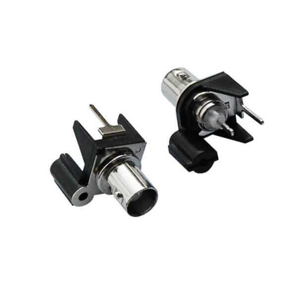pcb射频连接器50欧姆黑色塑胶外壳绝缘直式母头DOSIN-801-0002 pcb射频连接器50欧姆黑色塑胶外壳绝缘直式母头DOSIN-801-0002