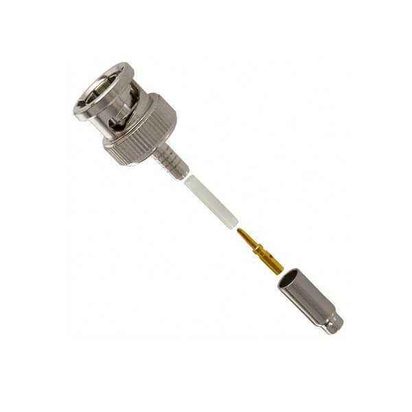 压接式连接器直式公头BNC同轴射频DOSIN-801-0350 压接式连接器直式公头BNC同轴射频DOSIN-801-0350