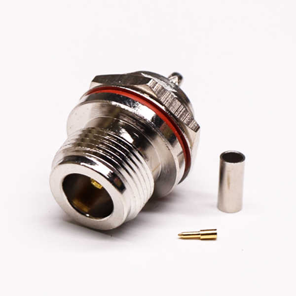 防水N型接头直式180度公头防水型穿墙式压接接线连接器 DOSIN-805-0315 防水N型接头直式180度公头防水型穿墙式压接接线连接器 DOSIN-805-0315