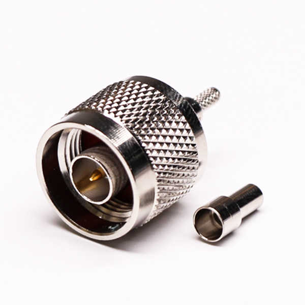 N头180度直式射频同轴连接器压接接同轴线 DOSIN-805-0316 N头180度直式射频同轴连接器压接接同轴线 DOSIN-805-0316