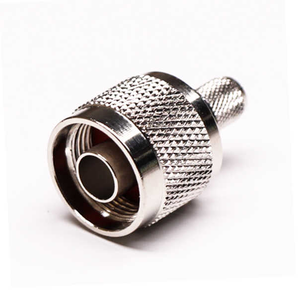 RF连接器压接式母头直式180度接同轴线缆RG6线 DOSIN-805-0317 RF连接器压接式母头直式180度接同轴线缆RG6线 DOSIN-805-0317