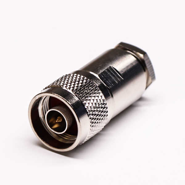 RF连接器直式公头180度螺母锁紧式接线 DOSIN-805-0321 RF连接器直式公头180度螺母锁紧式接线 DOSIN-805-0321