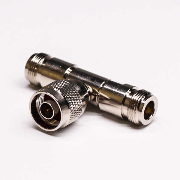 RF连接器三通转接头N型一公转两母 DOSIN-818-0503 RF连接器三通转接头N型一公转两母 DOSIN-818-0503