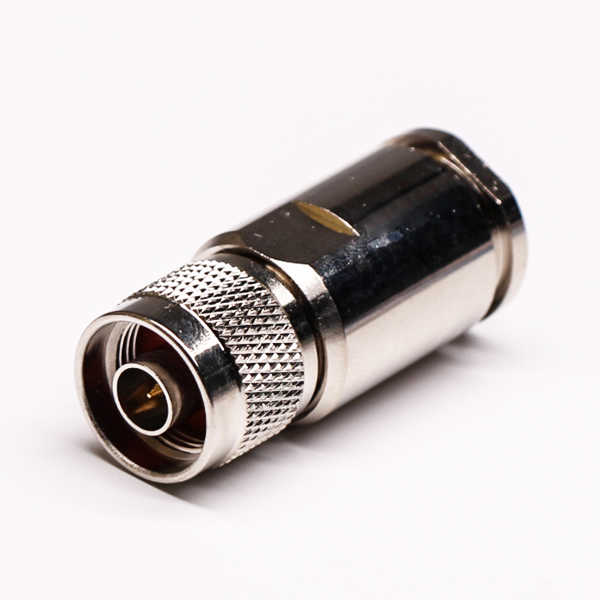 N同轴连接器公头直式螺母锁紧接线 DOSIN-805-0330 N同轴连接器公头直式螺母锁紧接线 DOSIN-805-0330