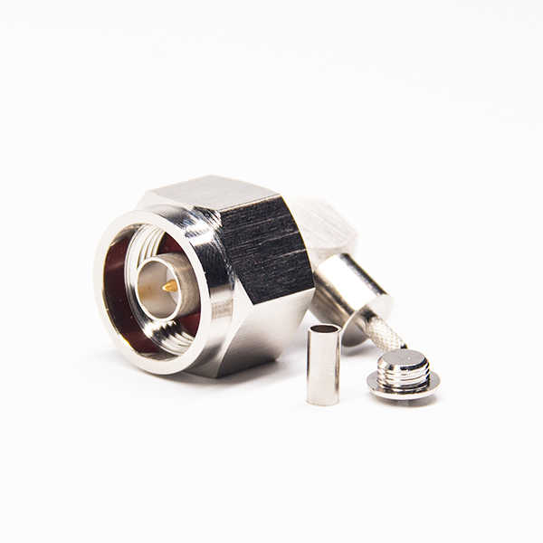 六角N头弯式90度公头连接器压接式接同轴线缆 DOSIN-805-0155 六角N头弯式90度公头连接器压接式接同轴线缆 DOSIN-805-0155