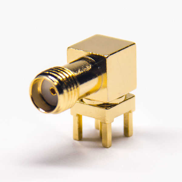 SMA焊板连接器弯式母头插PCB板安装DOSIN-806-0532 SMA焊板连接器弯式母头插PCB板安装DOSIN-806-0532